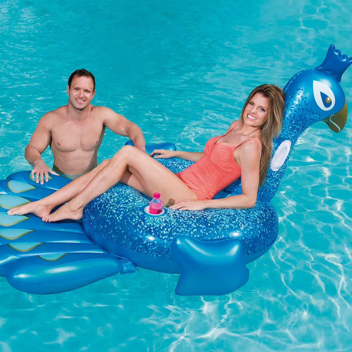 BESTWAY - Flotador para Niños Pavo Real Pequeño