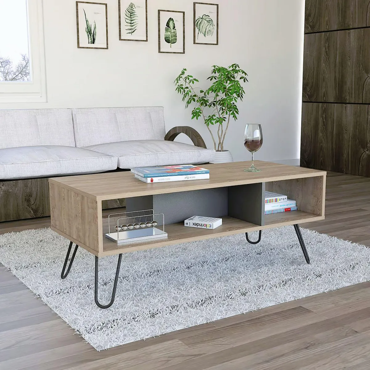 TUHOME - Mesa de Centro Vassel