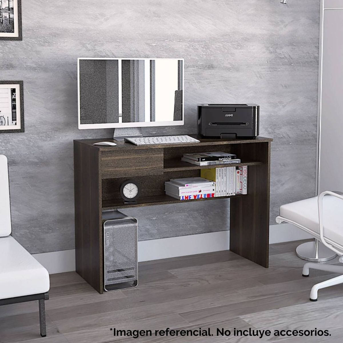 TUHOME - Escritorio Habano Melamina Office 5