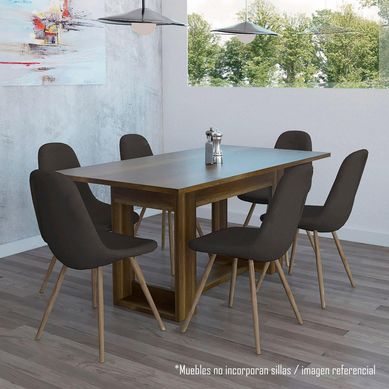 Mesa Comedor Volterra 160cm Caramelo