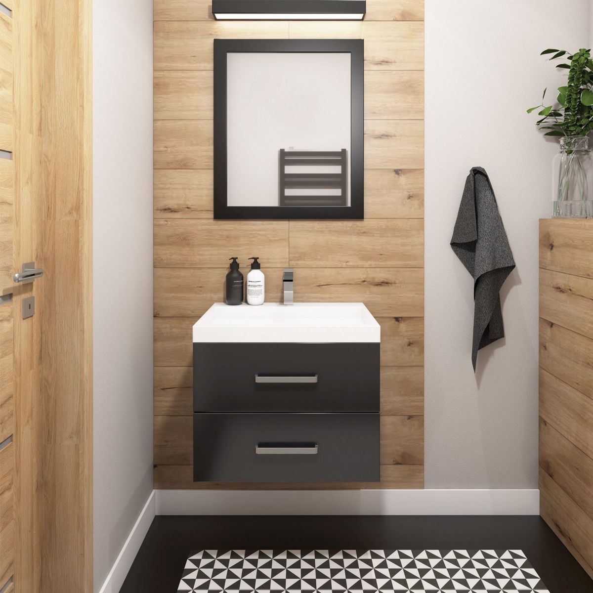 GAMET - Jalador de Asa Aluminio Niquel Cepillado 128mm