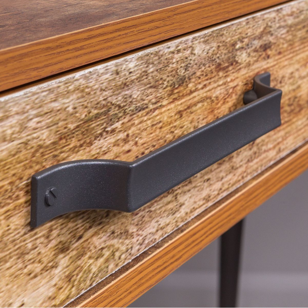 GAMET - Jalador de Asa Zamak Negro Mate 128 mm