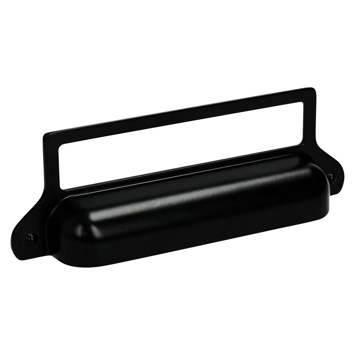 GAMET - Jalador de Concha Zamak Negro Mate 96 mm