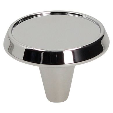 Tirador de Perilla Zamak Cromo Brillo 39 mm.