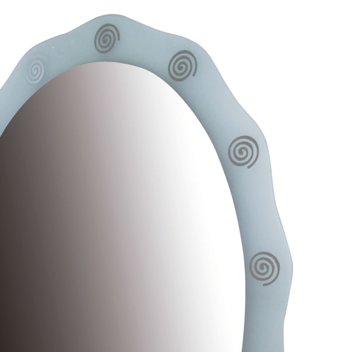 AMERICAN FURNITURE - Espejo de Baño Bisel Onda Spiral 80x60cm