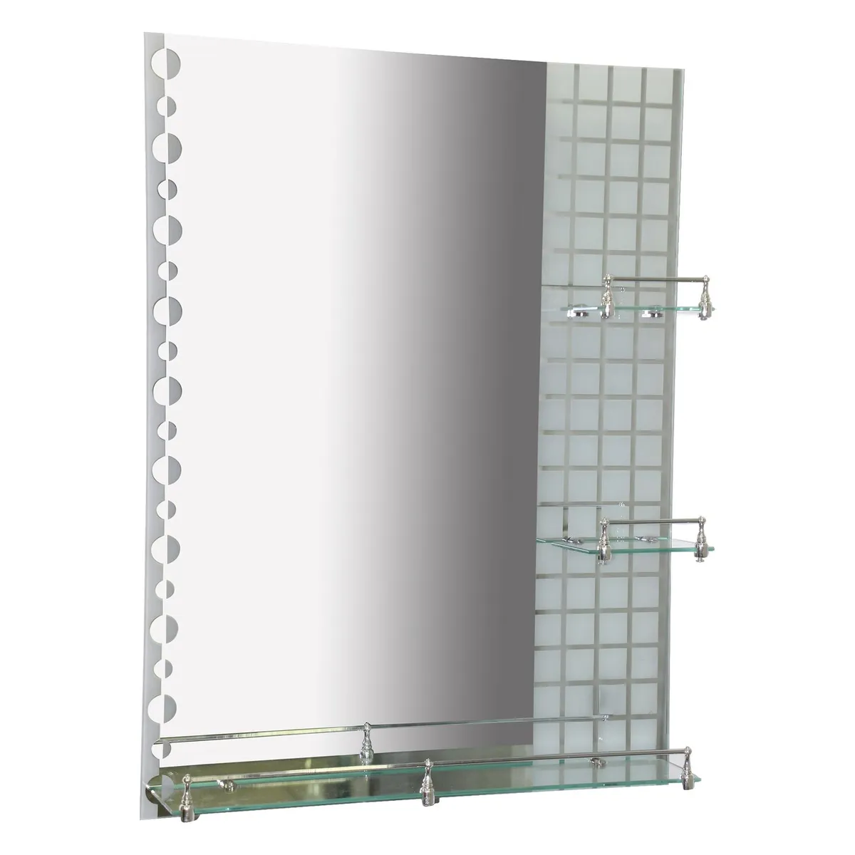 AMERICAN FURNITURE - Espejo Mosaico C/Repisa 80x60