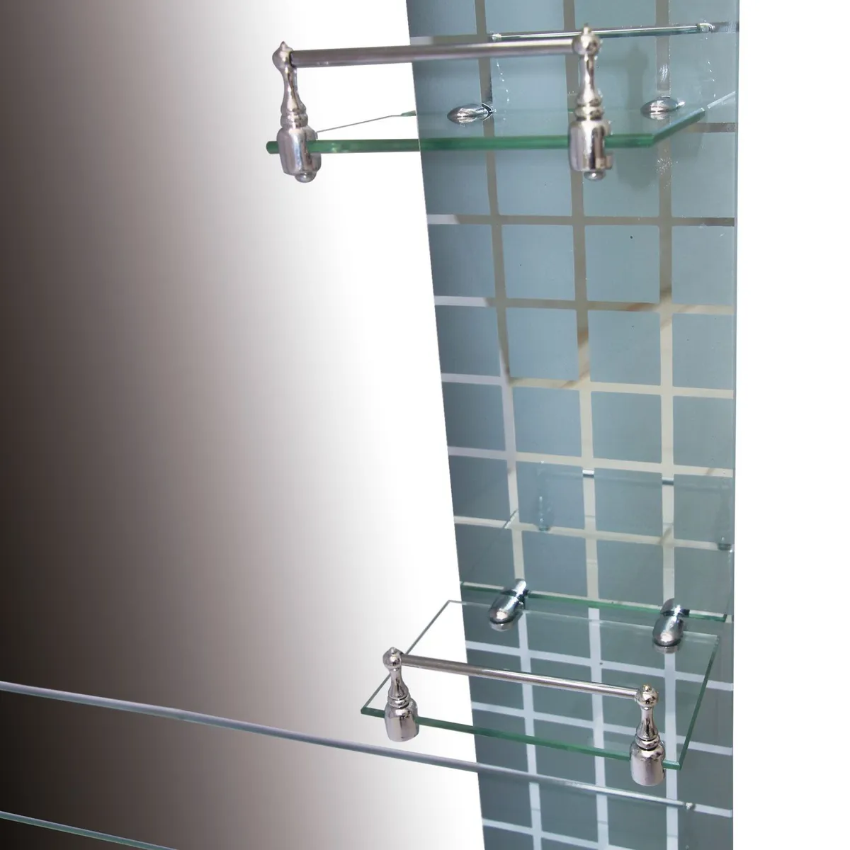 AMERICAN FURNITURE - Espejo Mosaico C/Repisa 80x60