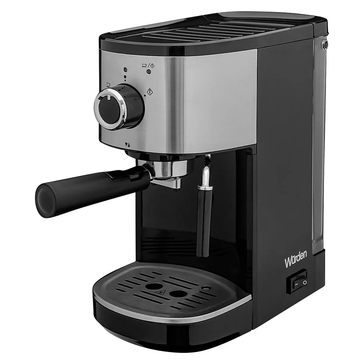 WURDEN - Cafetera Eléctrica Wurden 1.5L Espresso Cápsulas