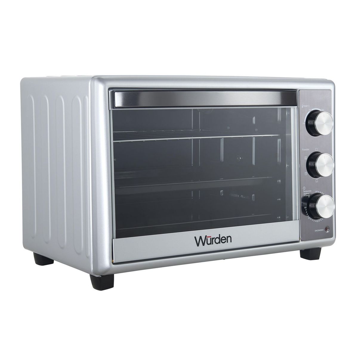 WURDEN - Horno Eléctrico Wurden 40 Lt WOV-KONVEKT4 Silver