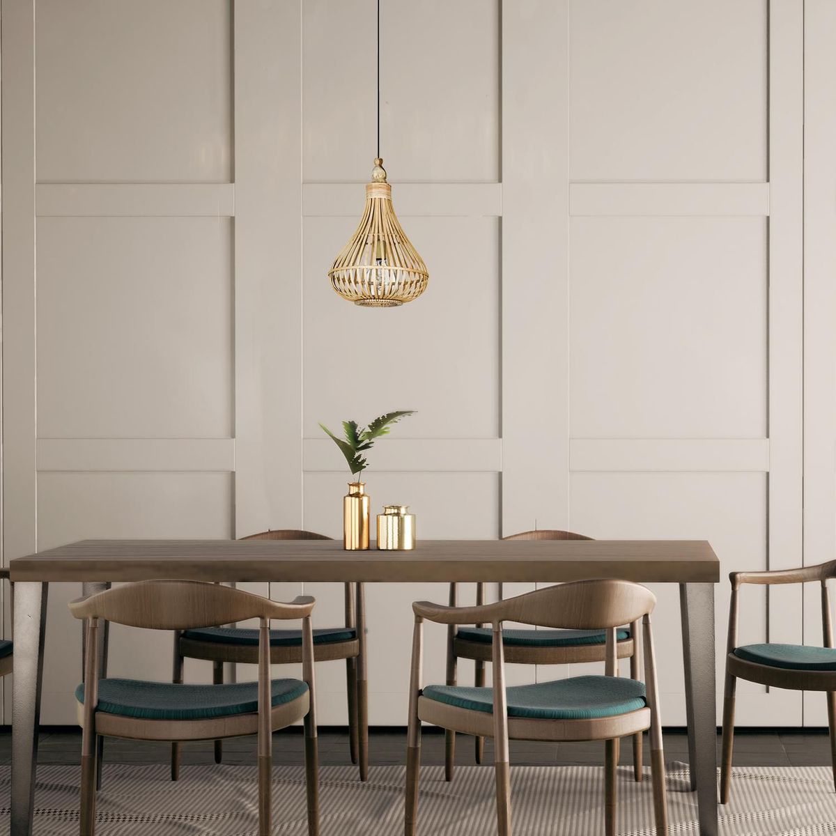 EGLO - Lámpara Colgante Eglo Amsfield E27 1x60w