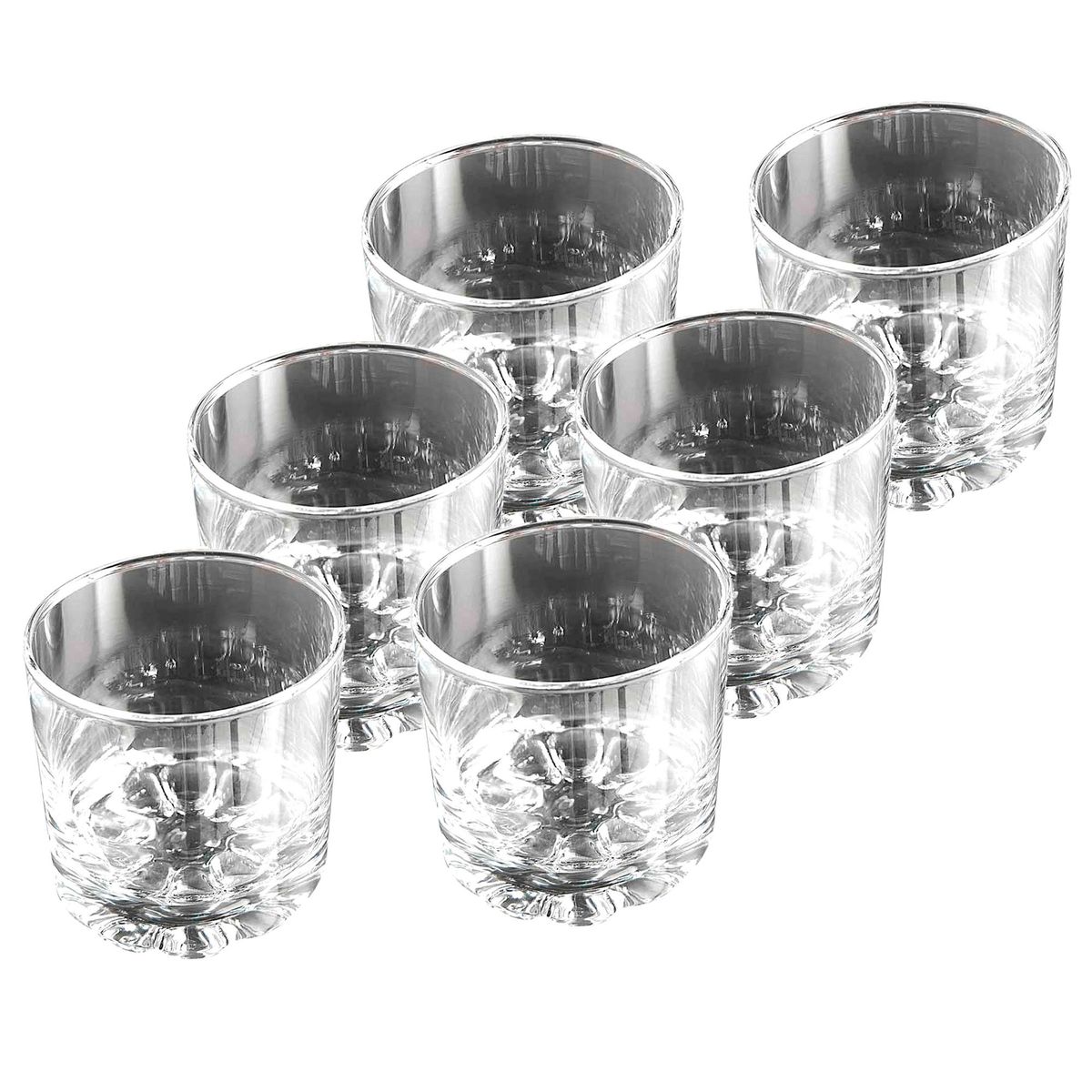 JUST HOME COLLECTION - Set de 6 vasos Rocks Capitol 9 Oz
