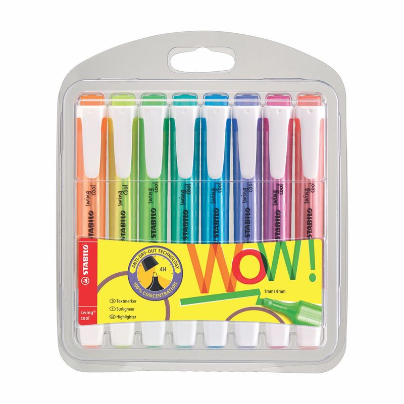 STABILO - Resaltadores Swing Cool x8