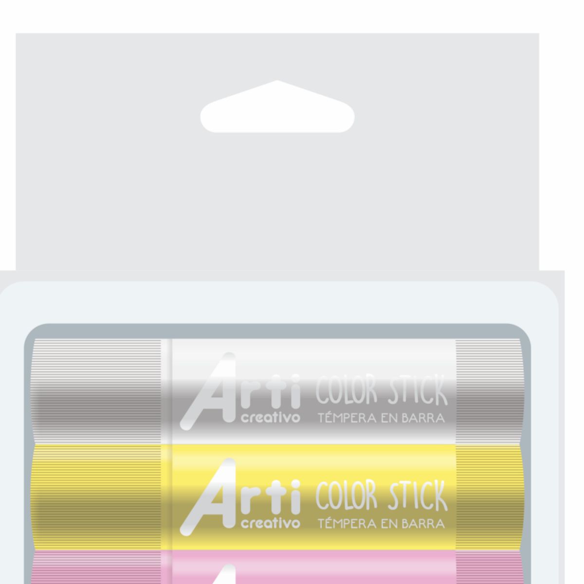 ARTI CREATIVO - Témpera Barra x7 Pastel
