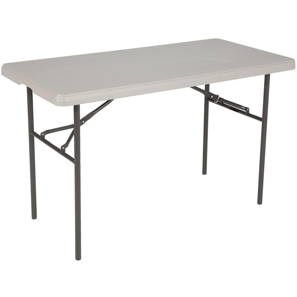 LIFETIME - Mesa Plegable Rectangular Gris Lifetime 122CM
