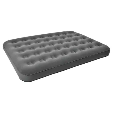 Combo Colch�n Inflable 2 Plazas Plomo + Bomba de Pie