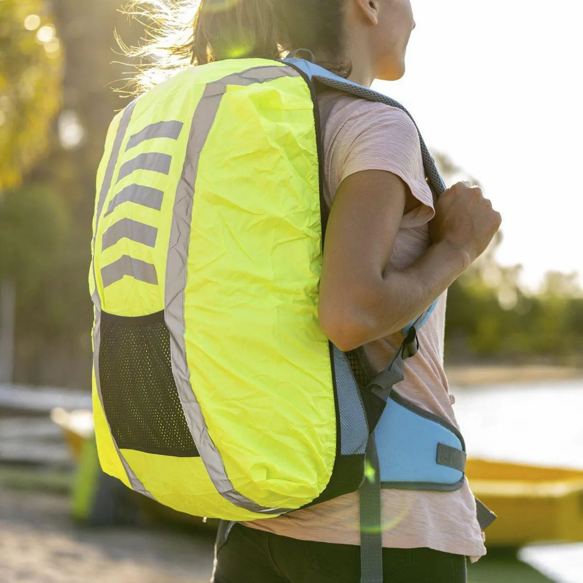 KLIMBER - Cobertor para Mochila Reflectante