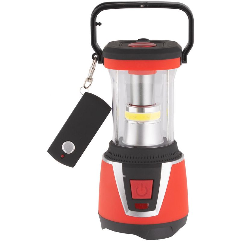 KLIMBER - Lámpara para Camping con Gancho Rojo