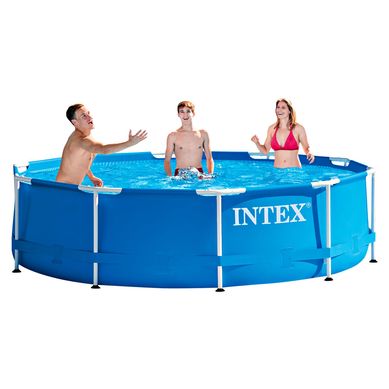 Piscina Estructural Redonda con Bomba Intex 305x76cm