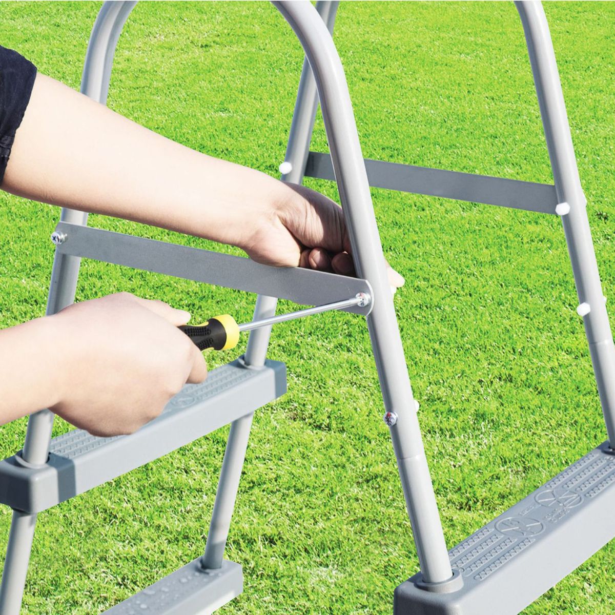 BESTWAY - Escalera Para Piscina 91cm