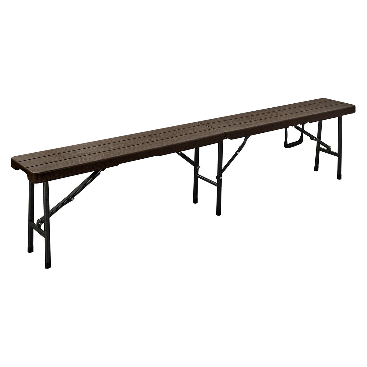 NORTHWEST - Banca Plegable Negra 180 cm