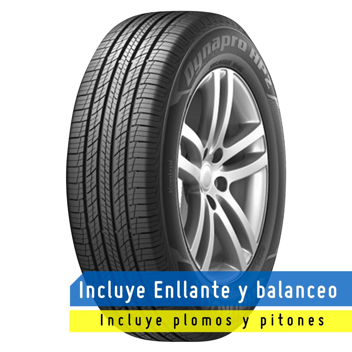 Llanta Hankook Dynapro HP2 RA33 235/65 R17 108V XL, marca HANKOOK - Foto Principal