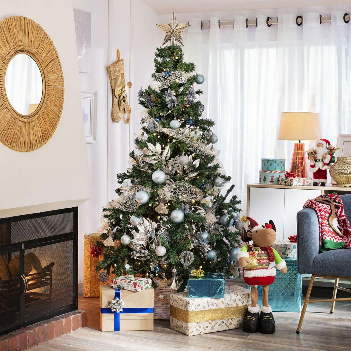 DEAR SANTA - Árbol de Navidad 180cm 712 Ramas Bavaria Verde