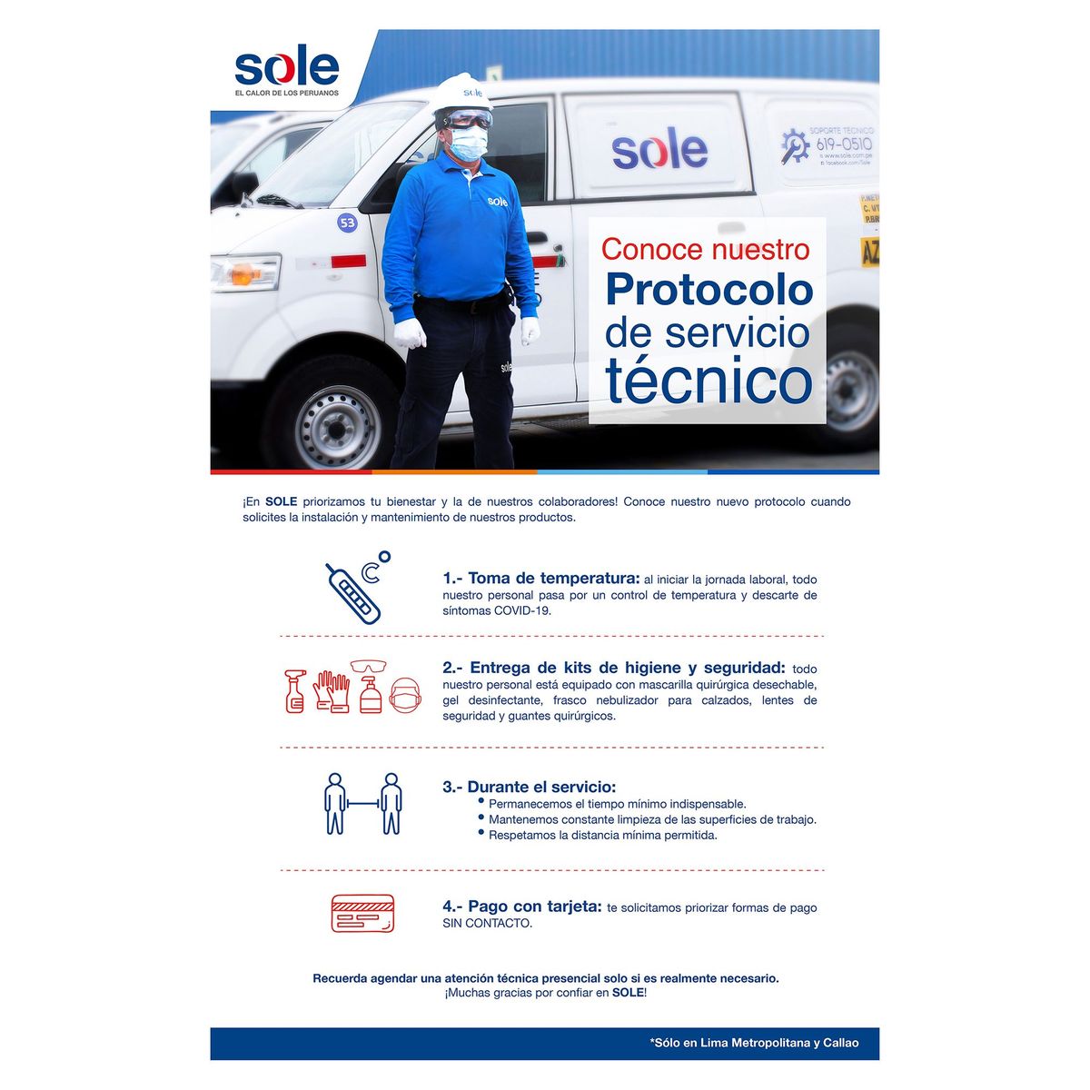 SOLE -  Eléctrica 110 Litros 2000 W de Piso