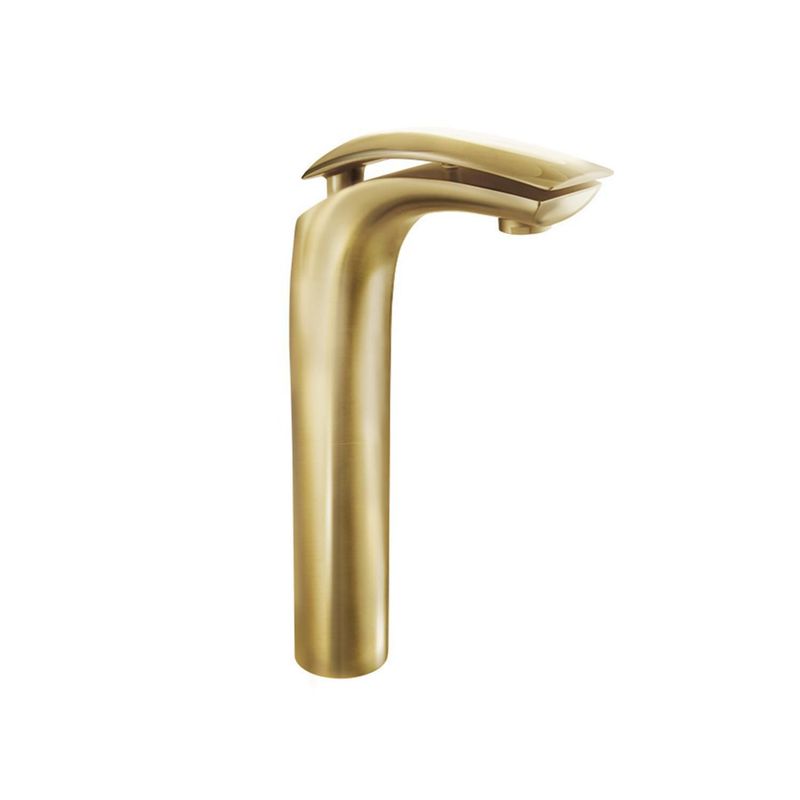 VAINSA - Llave de Lavatorio Monocomando Alta Martini Gold