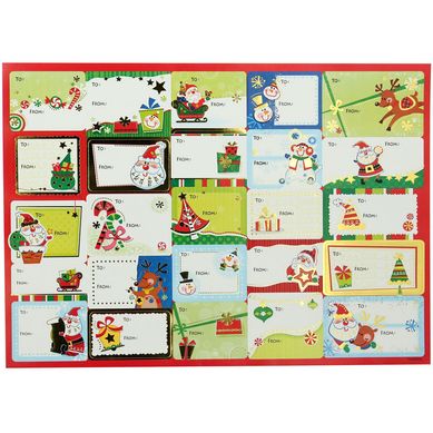 Tarjeta Navidad Sticker