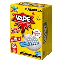 Repelente de Mosquitos Aparato Inalámbrico + 5 Pastillas Caja (180) Para exterminar mosquitos