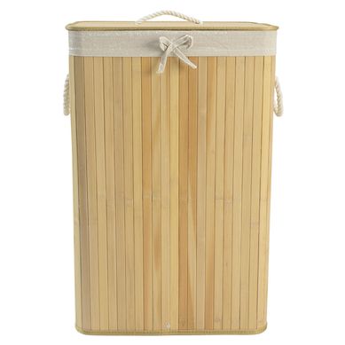 Cesto de Ropa Rectangular Natural