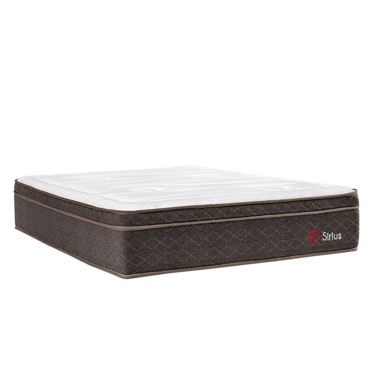 FORLI - Colchón Sirius Forli King + 2 Almohadas Viscoelásticas + Protector