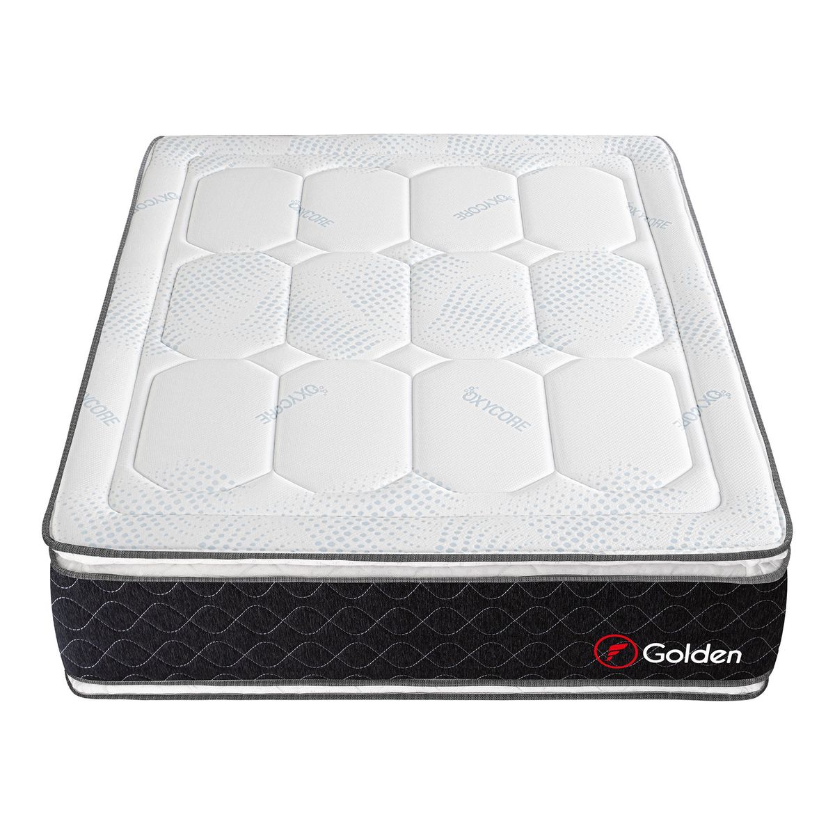 FORLI - Colchón Beauty Dream Golden King + 2 Almohadas + Protector