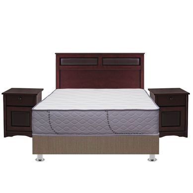Dormitorio Cesena Capella Forli 2 plazas + Cabecera + 2 Veladores + Almohada + Protector