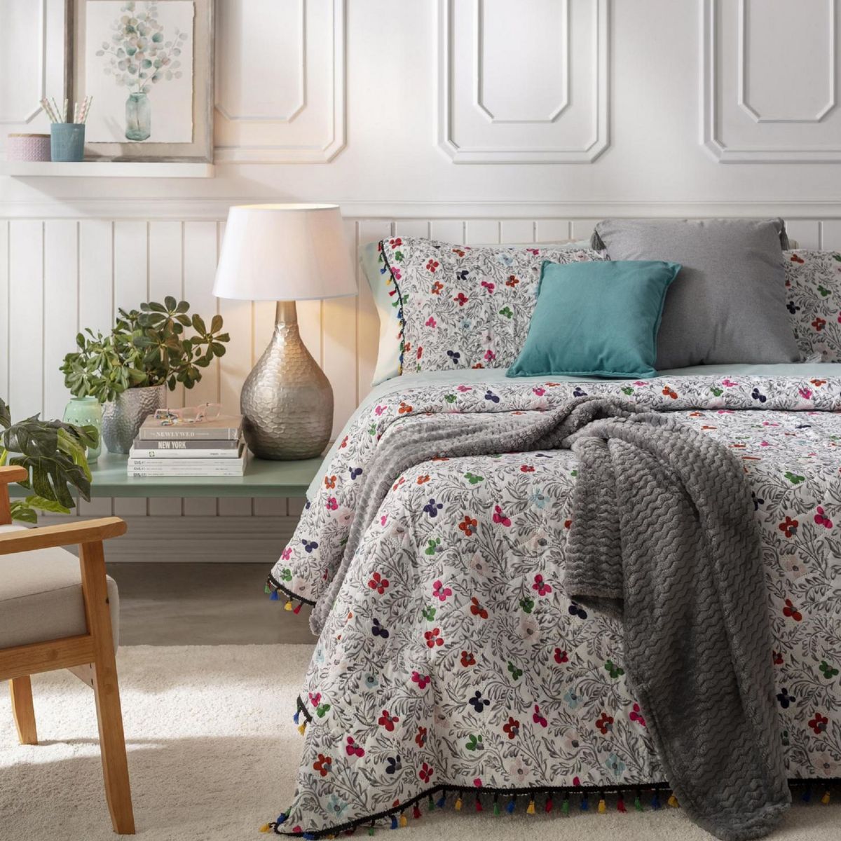 HOMY - Quilt Blores Juv 2 Plazas