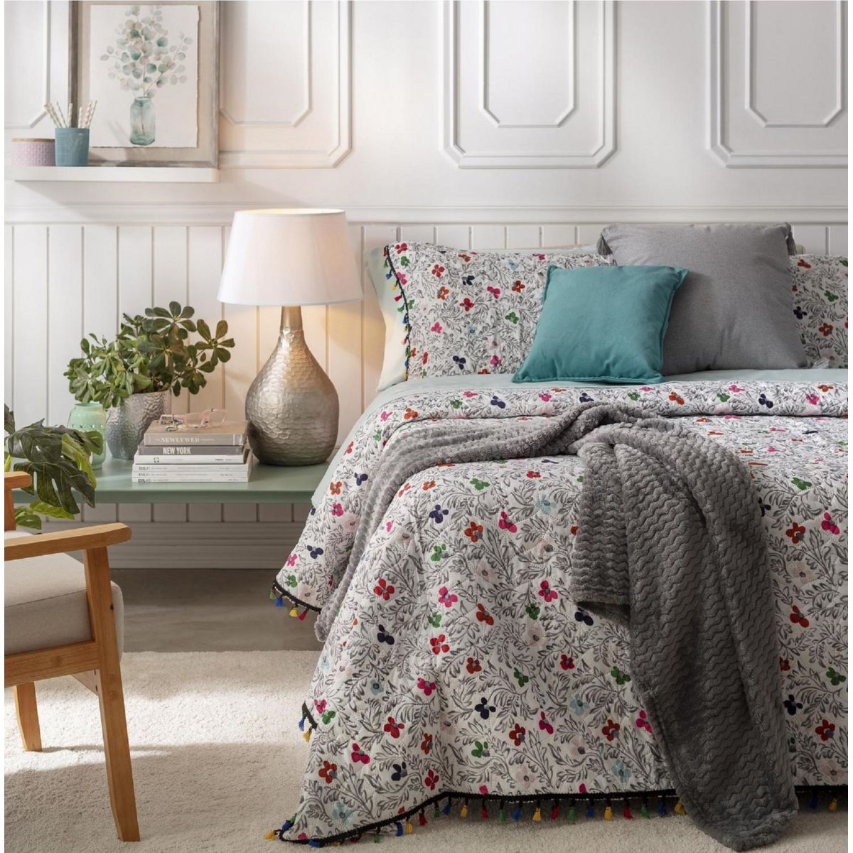 HOMY - Quilt Blores Juv 2 Plazas