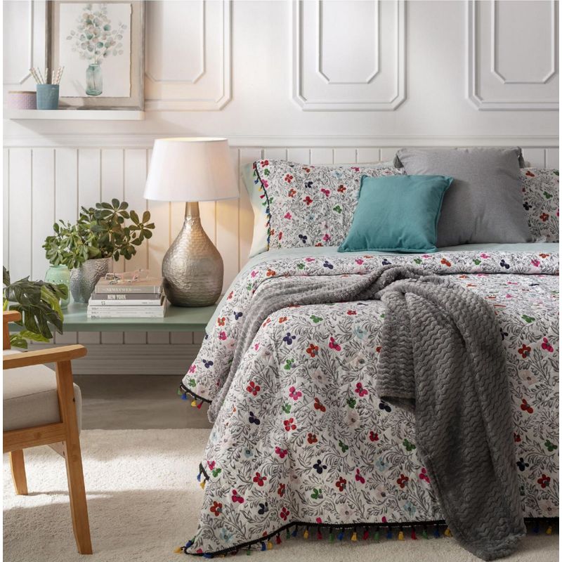 JUST HOME COLLECTION - Quilt Blores Juv 2 Plazas