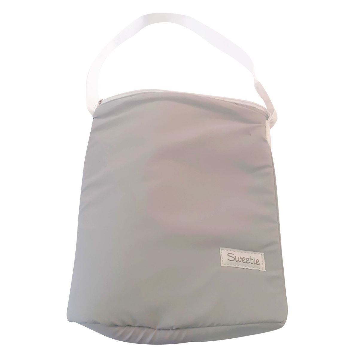 SWEETIE - Portabiberón Doble Plomo Plata