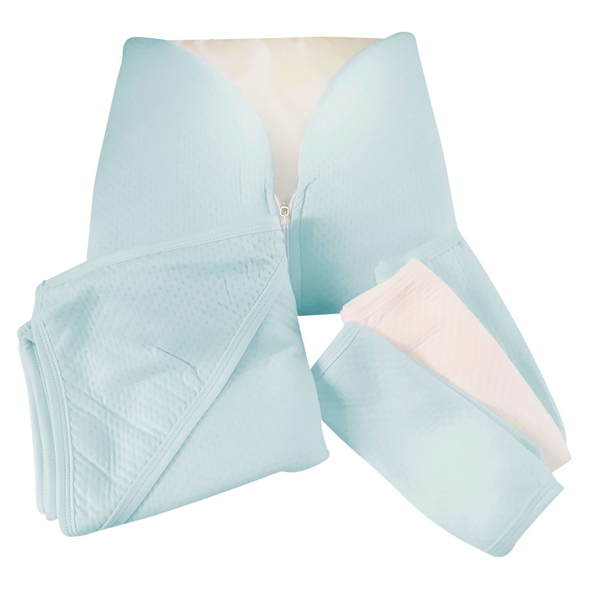 SWEETIE - Pack Sleeping + Pack de Babitas Niño + Colchita Wafer Celeste