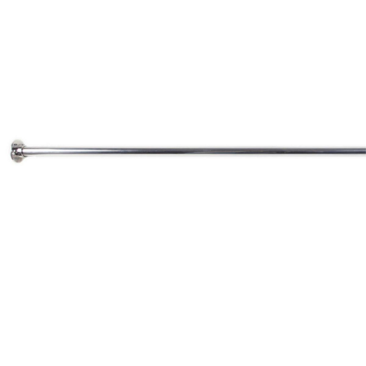 GENERICO - Barra para Cortina de Ducha de Aluminio Plateada 2m