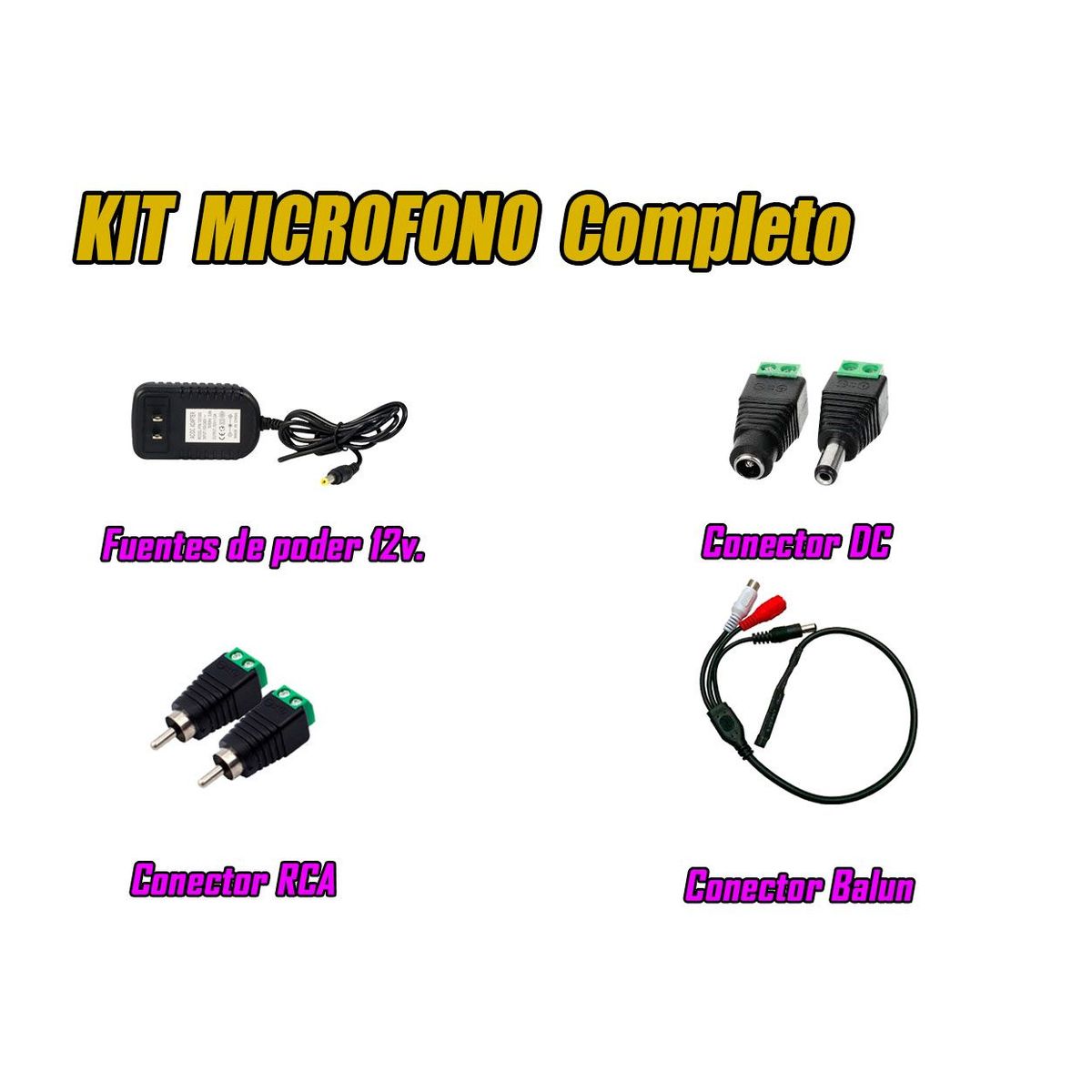 HIKVISION - Kit 16 Cámaras de Seguridad HD 720P 1TB Vigilancia + Kit de Micrófono