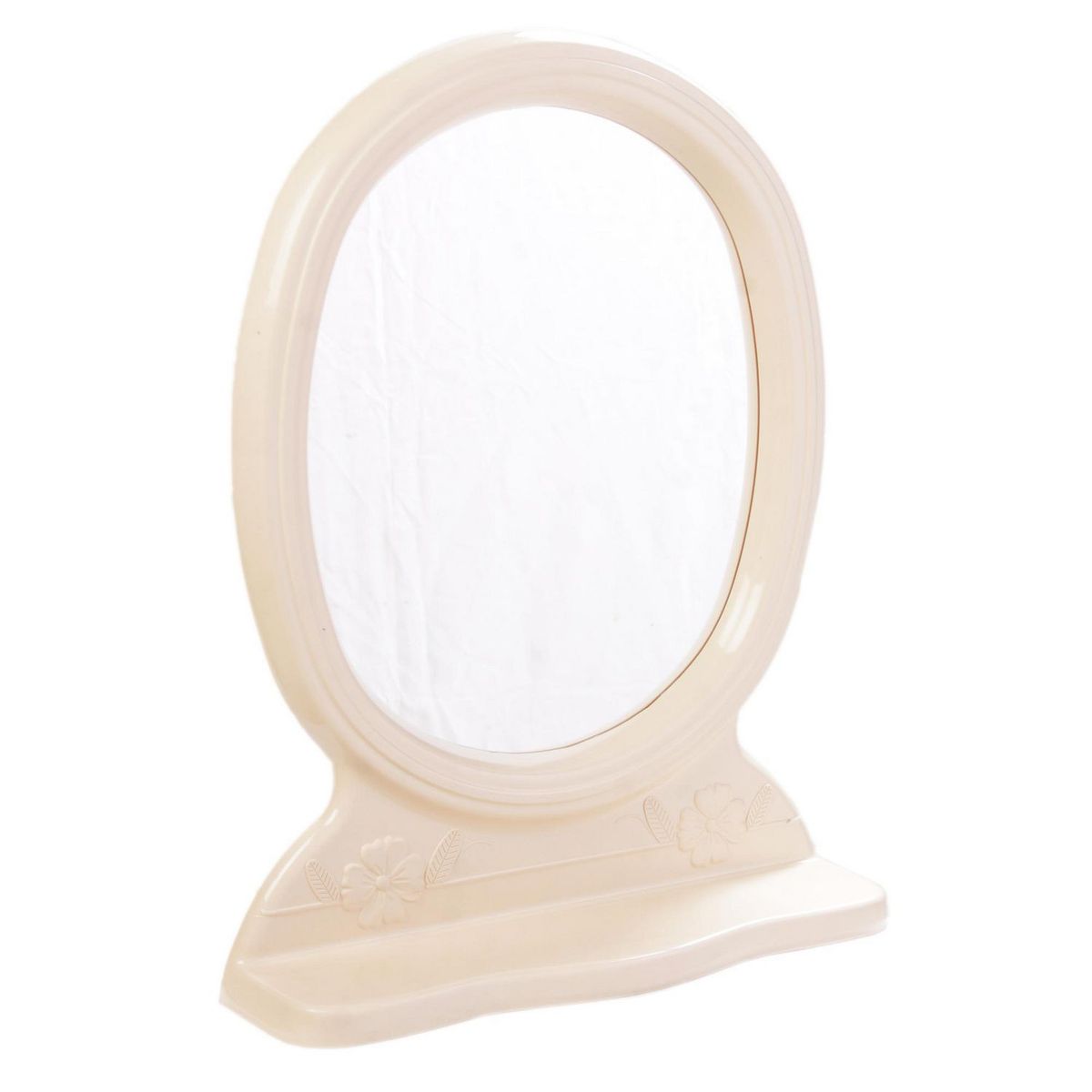 GENERICO - Espejo de Baño con Repisa Beige 45x60cm