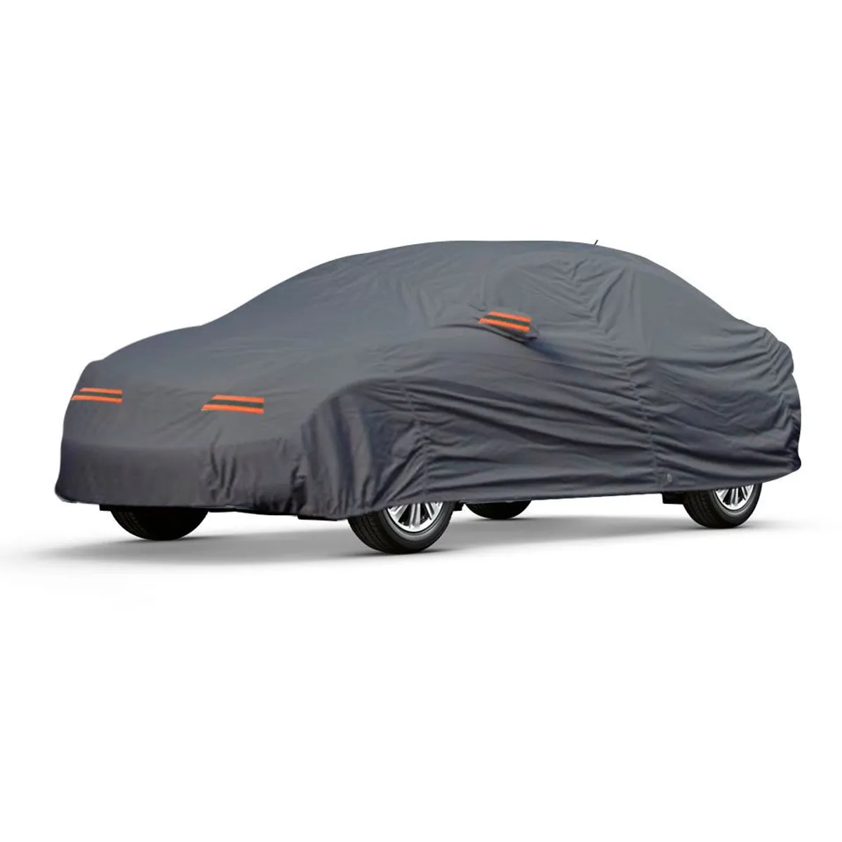 TECGO - Cobertor Funda Para Auto Toyota Yaris Sedan Hasta 2014 Gris