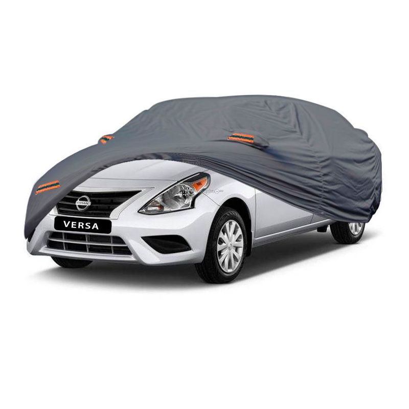 TECGO - Cobertor Funda Para Auto Nissan Versa Sedan Gris
