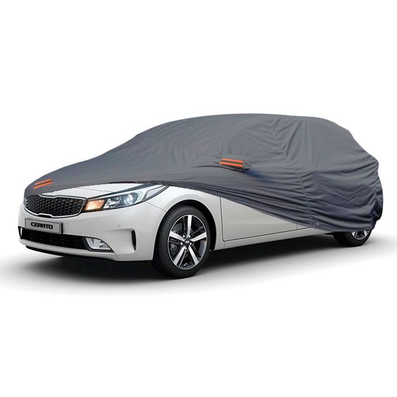TECGO - Cobertor Funda Para Auto Kia Cerato Hatchback Gris