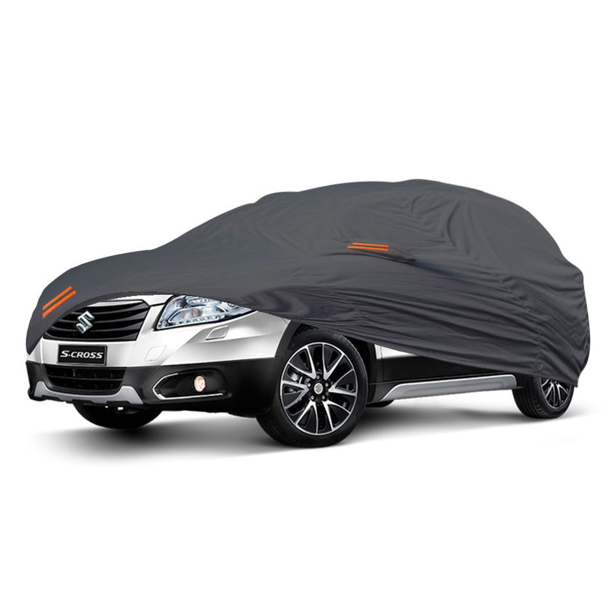 TECGO - Cobertor Funda Para Auto Suzuki S Cross Gris