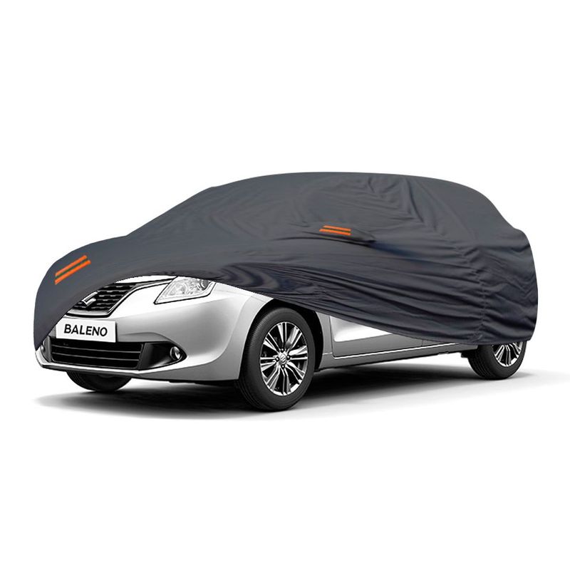 TECGO - Cobertor Funda Para Auto Suzuki Baleno Hatchback Gris