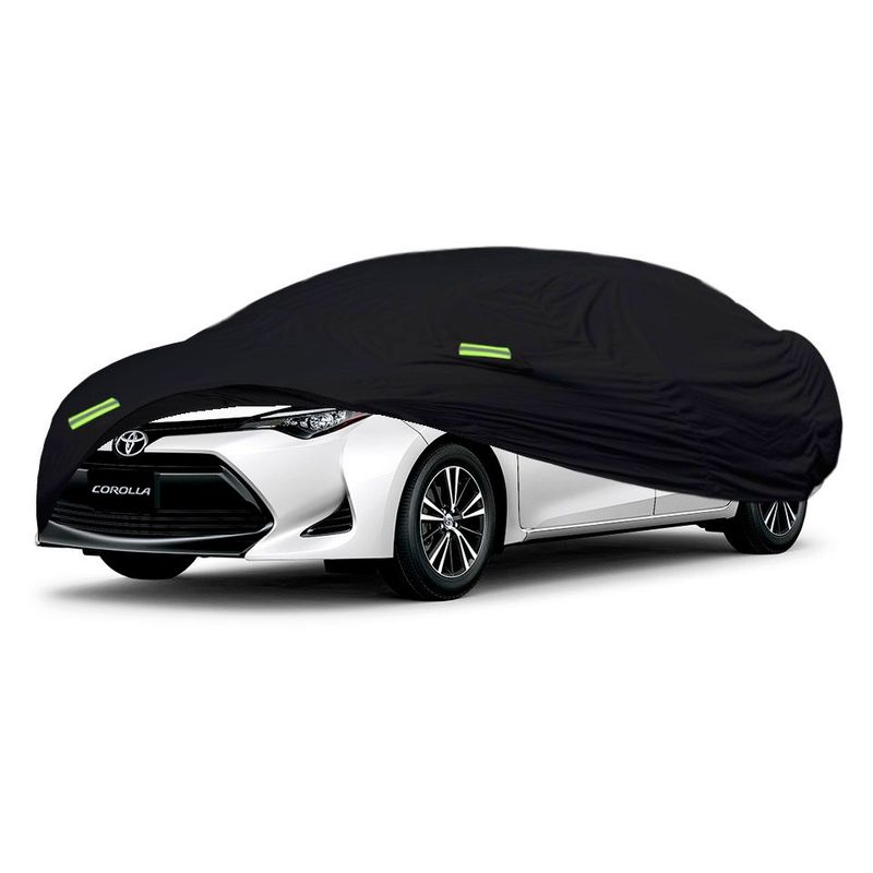 TECGO - Cobertor Funda Para Auto Toyota Corolla Sedan Negro