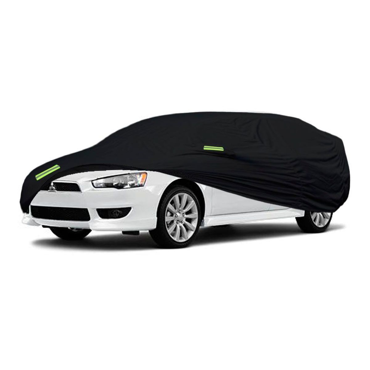 TECGO - Cobertor Funda Para Auto Mitsubishi Lancer Sedan Negro