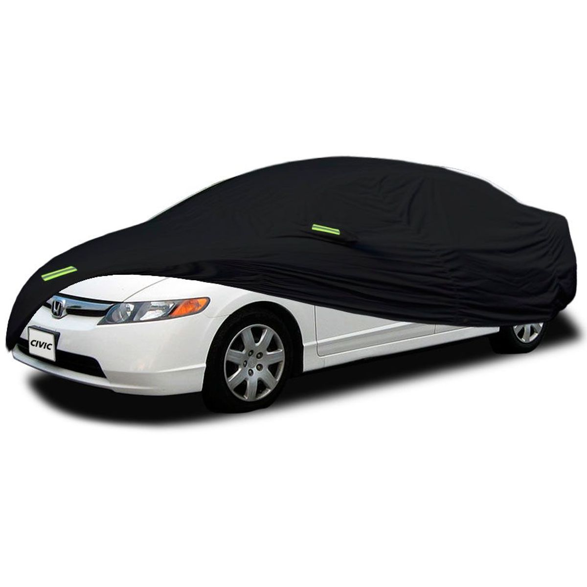 TECGO - Cobertor Funda Para Auto Honda Civic Sedan Negro